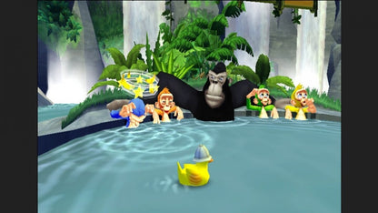 Buzz! Junior: Jungle Party for PlayStation 2 with family-friendly party mini-games theme gameplay