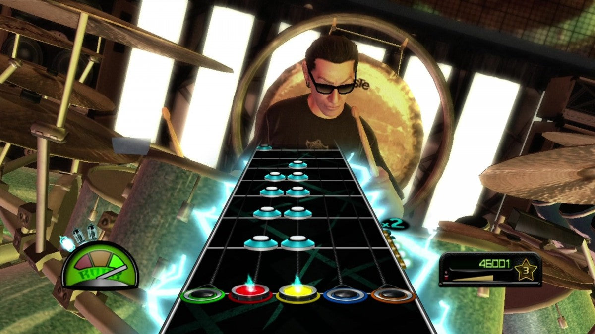 Guitar Hero: Van Halen gameplay for Xbox 360 (X360) music rhythm video game