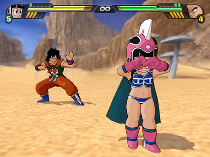 Dragon Ball Z Budokai Tenkaichi 3 PS2 featuring intense 3D fighting gameplay with iconic Dragon Ball characters gameplay