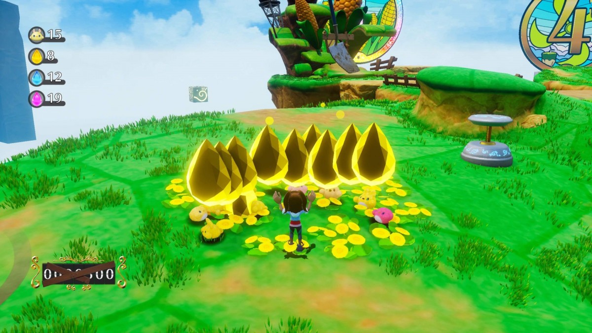 Balan Wonderland for PlayStation 4 (PS4) at Gamers INC, featuring a whimsical musical platforming adventure where you explore the mysterious Wonderworld using over 80 unique costumes that grant special abilities, all wrapped in colorful stages and theatrical storytelling from the creators of classic Sonic-era platformers gameplay screenshot