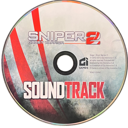 Sniper Ghost Warrior 2 Bulletproof Steelbook Edition Xbox 360 tactical sniper shooter first person FPS stealth combat military simulation precision shooting long range sniping CI Games special edition steelbook collector edition Xbox 360 software video game title soundtrack disc 