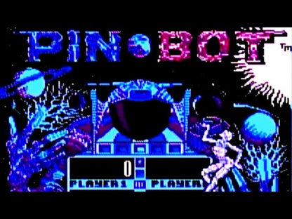 Pin Bot Nintendo Entertainment System NES for pinball video game fans featuring realistic digital pinball gameplay multiple themed tables bonus stages high score challenges fast paced arcade action classic Nintendo entertainment retro gaming collectible gaming appeal gameplay 
