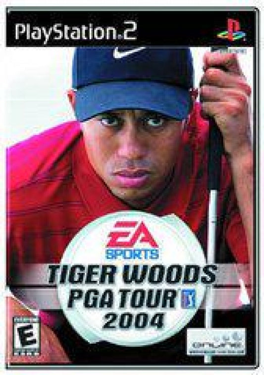 Tiger Woods PGA Tour 2004 cover art for PlayStation 2 (PS2) video game