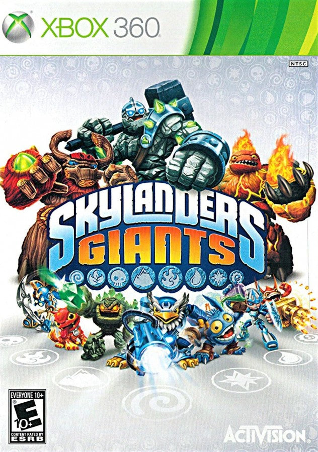 Skylanders: Giants cover art for Xbox 360 (X360) action-adventure toys-to-life video game