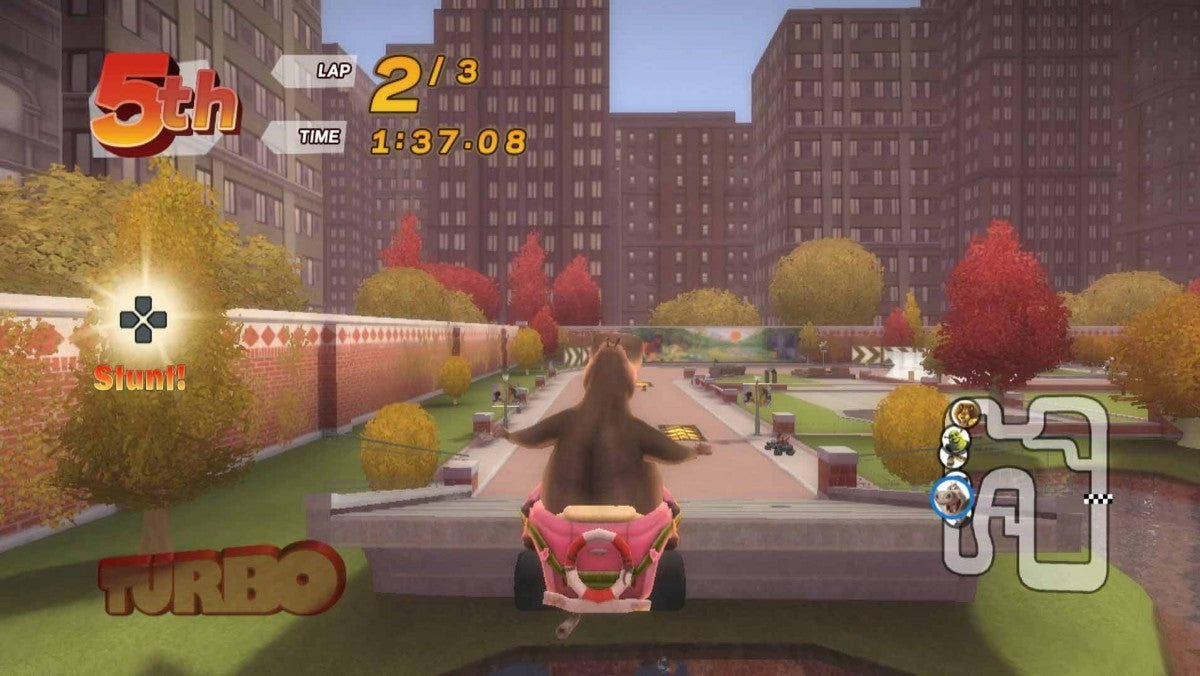 Madagascar Kartz gameplay for PlayStation 3 (PS3) video game