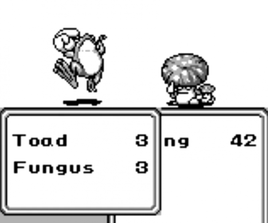 Final Fantasy Legend II Game Boy turn-based RPG SaGa series party combat stat growth via consuming items gameplay