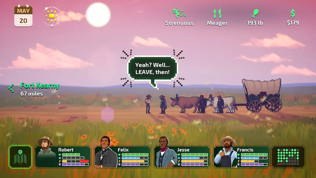 The Oregon Trail Deluxe Edition Nintendo Switch inspired design featuring classic frontier survival adventure aesthetic wagon journey across the American West resource management historical exploration charming modernized visuals family friendly strategy gameplay collectible deluxe presentation gameplay 