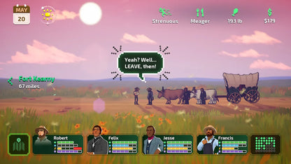 The Oregon Trail Deluxe Edition Nintendo Switch inspired design featuring classic frontier survival adventure aesthetic wagon journey across the American West resource management historical exploration charming modernized visuals family friendly strategy gameplay collectible deluxe presentation gameplay 