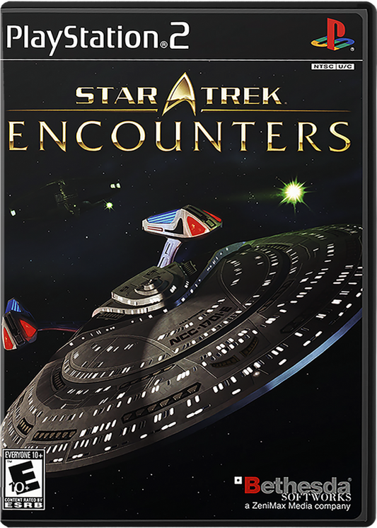 Star Trek: Encounters cover art for Playstation 2 (PS2) video game