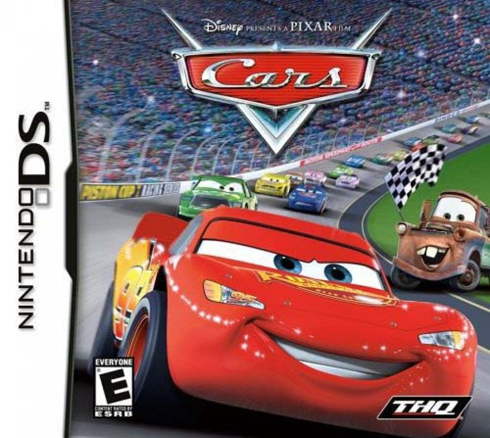 Disney Pixar Cars cover art for Nintendo DS (DS) racing adventure video game