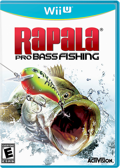 Rapala Pro Bass Fishing cover art for Nintendo Wii U (WiiU) video game