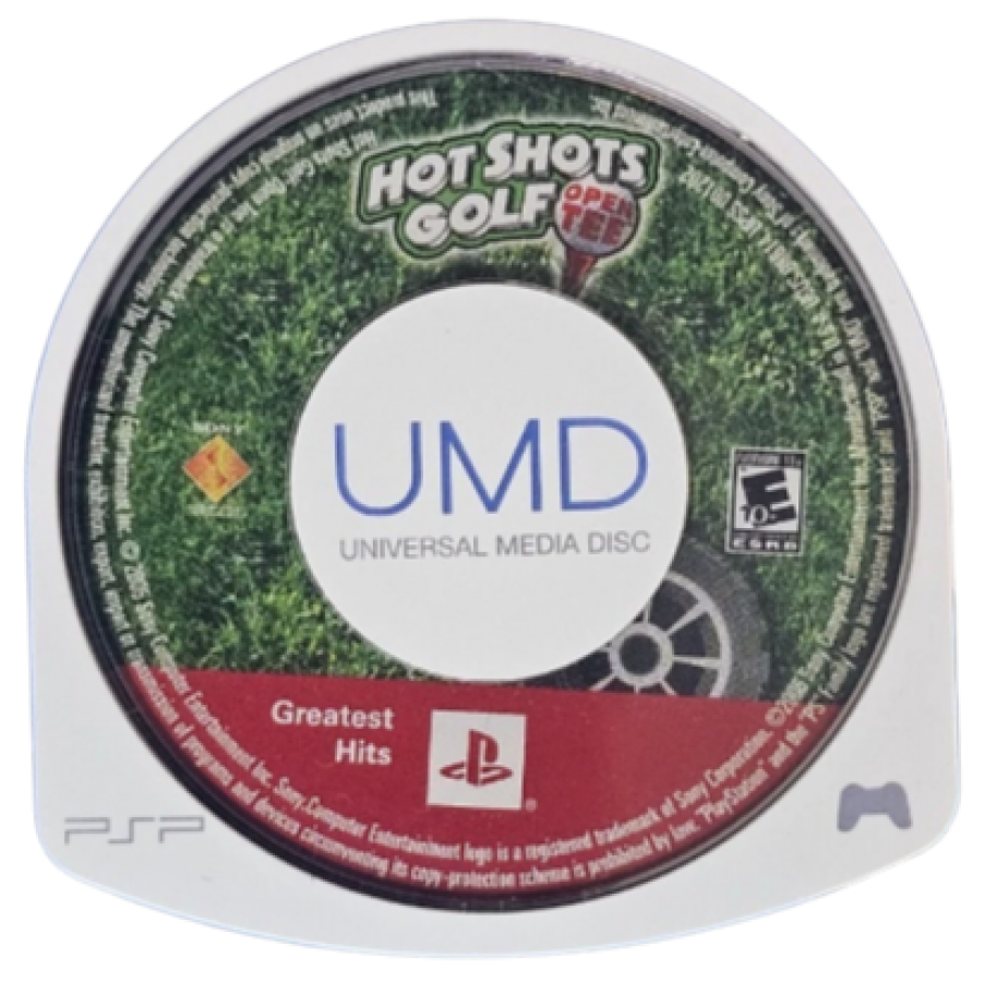Hot Shots Golf: Open Tee [Greatest Hits] disc for PlayStation Portable (PSP) golf sports game