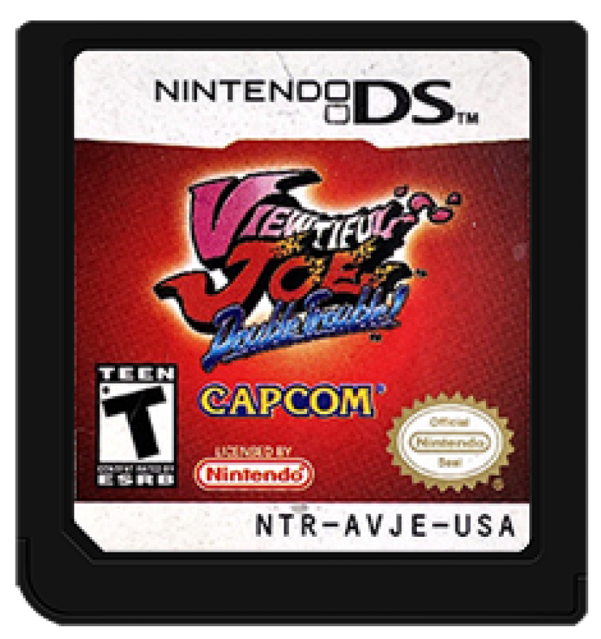 Viewtiful Joe: Double Trouble game card art for Nintendo DS (DS) video game 