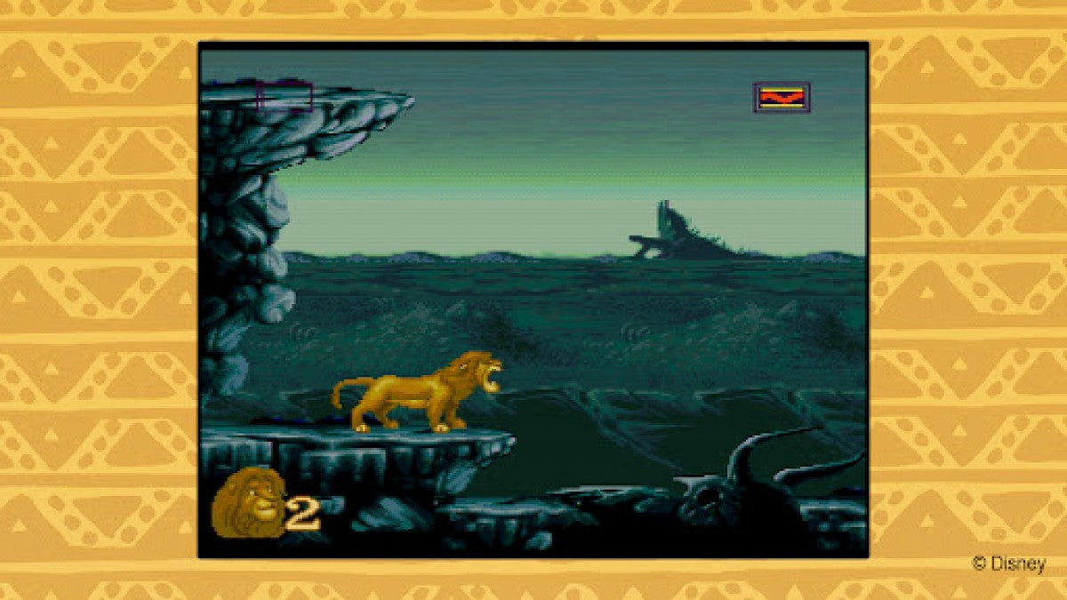 Disney Classic Games Aladdin and The Lion King PlayStation 4 PS4 retro game compilation bundle featuring 16-bit platformers definitive editions and bonus content gameplay screenshot
