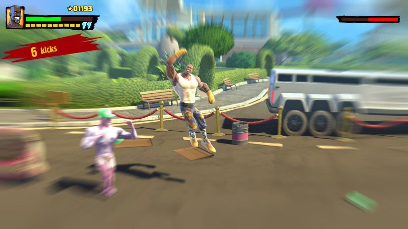 Shaq Fu: A Legend Reborn – PlayStation 4 (PS4) video game gameplay, beat 'em up action title