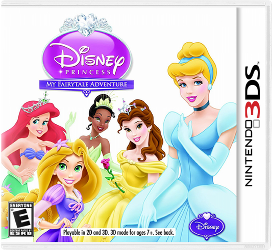 Disney Princess My Fairytale Adventure cover art for Nintendo 3DS (3DS) video game