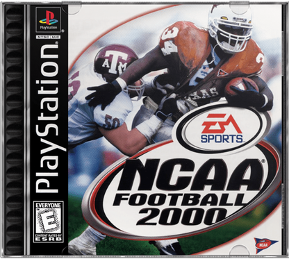 NCAA Football 2000 cover art for PlayStation 1 (PS1) video game