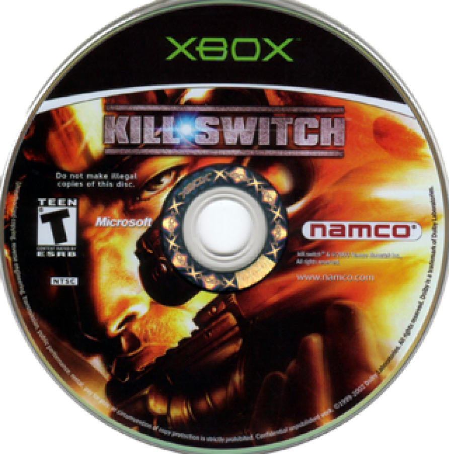 Kill Switch disc for Xbox (XBOX) video game