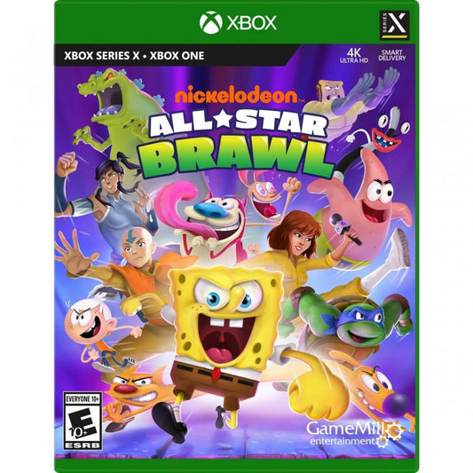 Nickelodeon All Star Brawl cover art for Xbox Series X XSX video game