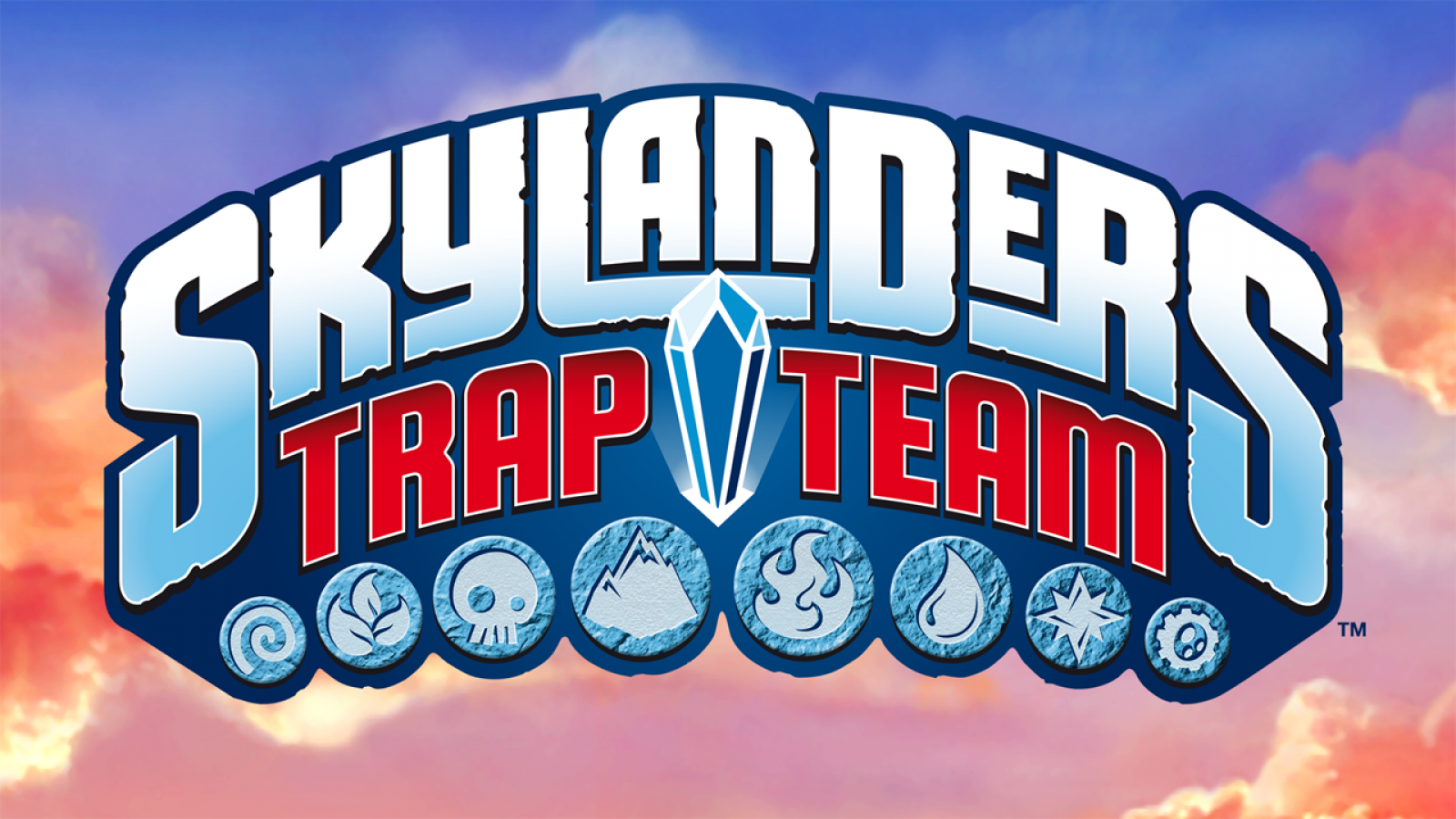 Skylanders Trap Team title name art for Nintendo Wii U (WiiU) video game