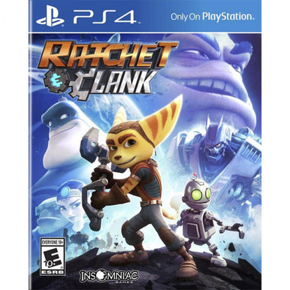 Ratchet & Clank PS4 action-adventure video game cover art.