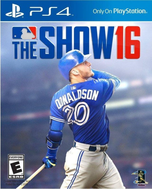 MLB 16: The Show cover art for PlayStation 4 (PS4) video game