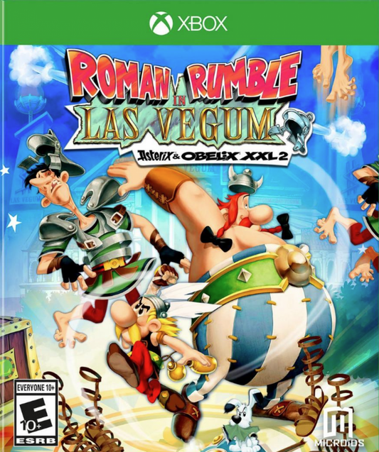 Roman Rumble in Las Vegum – Xbox One (XONE) cover art for action-adventure platformer video game
