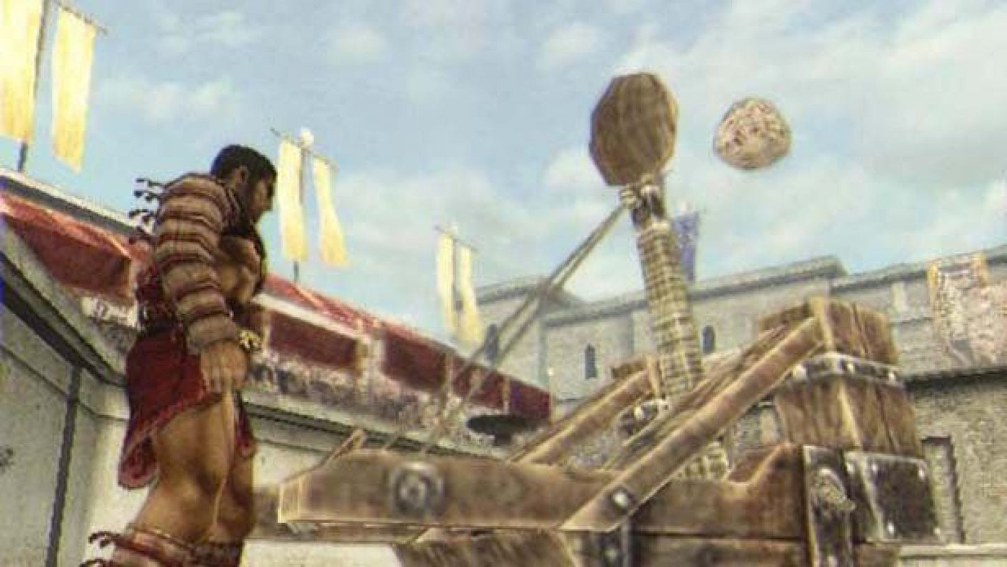 Shadow of Rome – PlayStation 2 (PS2) video game gameplay, action-adventure/hack-and-slash game.