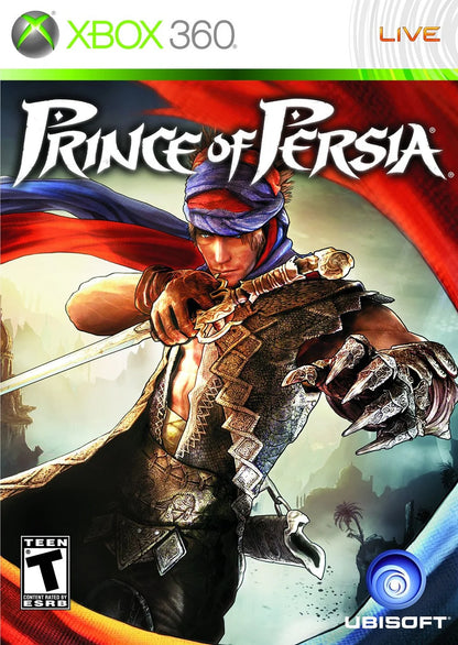 Prince of Persia cover art for Xbox 360 (X360) action-adventure platformer video game