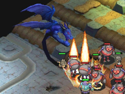 Blue Dragon Plus cartridge for the Nintendo DS featuring real time strategy RPG gameplay with shadow based combat customizable units and story driven missions in the Blue Dragon universe gameplay