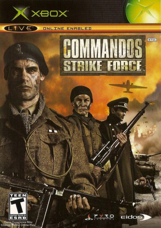 Commandos: Strike Force cover art for Xbox (XBOX) video game