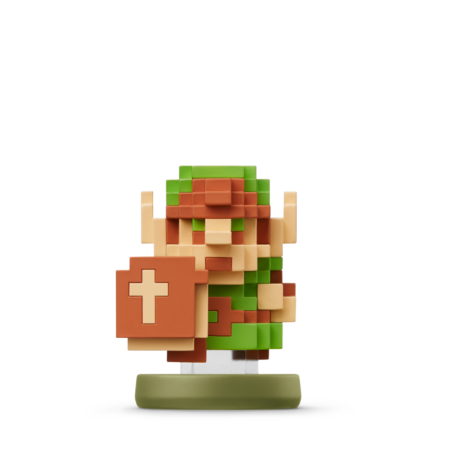 Link Amiibo 8 Bit loose Nintendo Amiibo figure