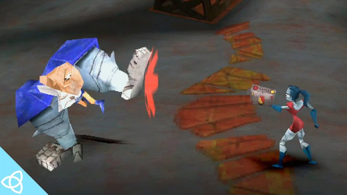 BoomBots PlayStation PS1 for action fighting video game fans featuring colorful robot battles fast paced arena combat explosive weapons multiplayer gameplay quirky characters cartoon style graphics arcade action challenging game modes collectible gaming appeal gameplay