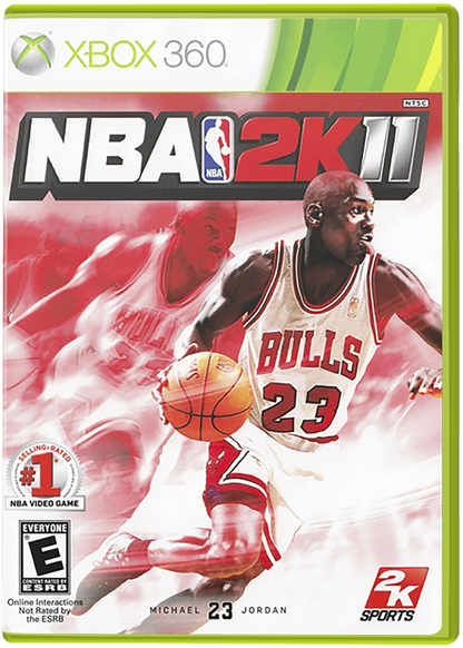 NBA 2K11 cover art for Xbox 360 (X360) sports basketball video game