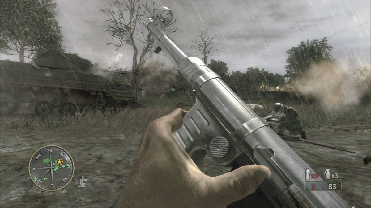 Call of Duty 3 gameplay for PlayStation 3 (PS3) video game