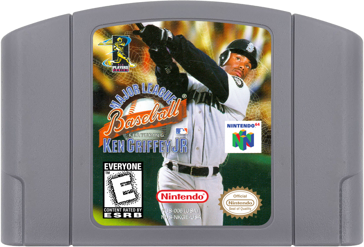 Major League Baseball Featuring Ken Griffey Jr cartridge for Nintendo 64 N64 video game