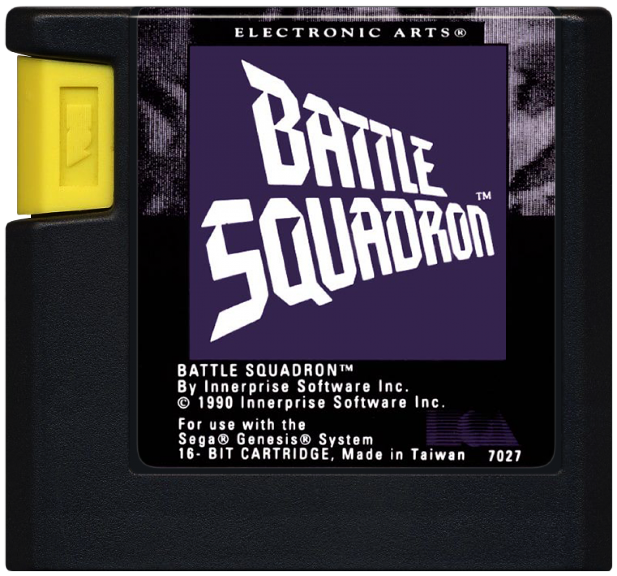 Battle Squadron Sega Genesis GEN for shoot em up video game fans featuring intense space combat enemy spacecraft waves power ups weapon upgrades challenging stages boss battles fast paced arcade action and classic Sega Genesis gameplay collectible retro gaming appeal game cartridge