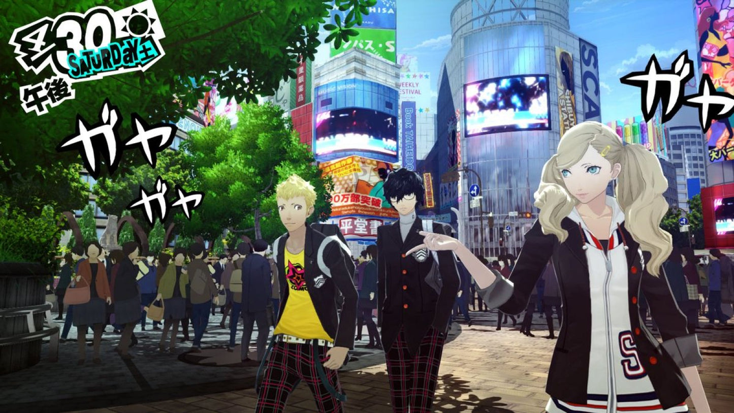 Persona 5 – PlayStation 4 (PS4) video game gameplay, turn-based role-playing game