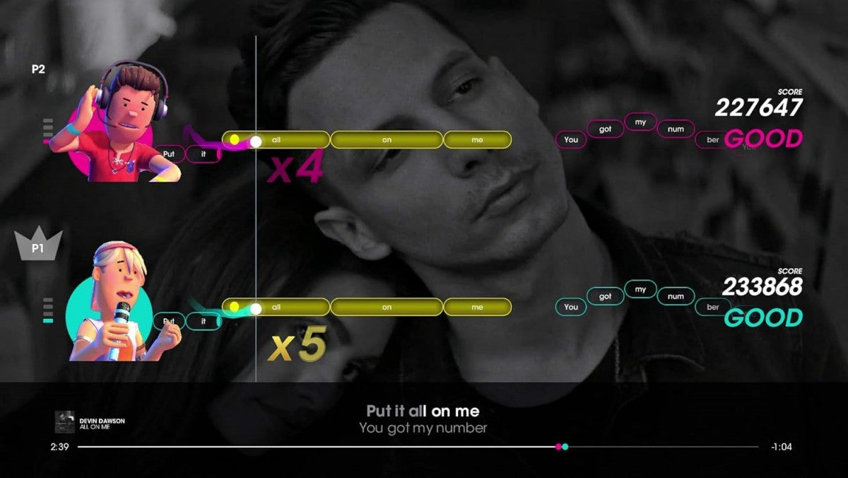 Let's Sing Country gameplay for Xbox One (XONE) music video game