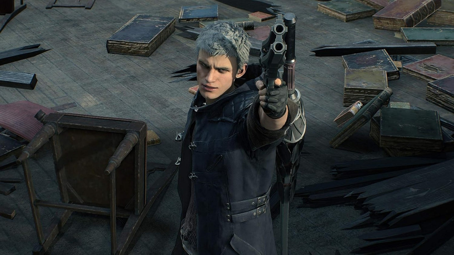 Devil May Cry 5 – PlayStation 4 (PS4) video game gameplay, action hack-and-slash by Capcom