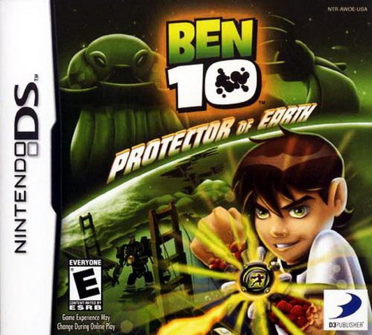 Ben 10: Protector of Earth cover art for Nintendo DS (DS) video game