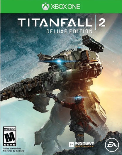 Titanfall 2 [Deluxe Edition] – Xbox One (XONE) cover art for sci-fi first-person shooter video game