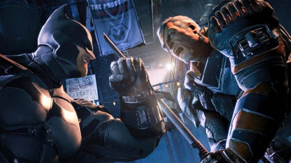 Batman Arkham Origins Nintendo Wii U for action adventure video game fans featuring open world Gotham City exploration stealth combat detective gameplay cinematic storytelling challenging boss battles iconic DC Comics characters immersive superhero adventure collectible gaming appeal game play
