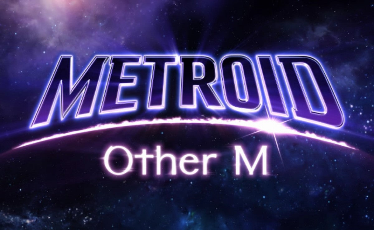 Metroid Other M retro Wii video game Metroid sci fi action adventure third person shooter space exploration bounty hunter combat cinematic gameplay console title Nintendo Wii release title screen 