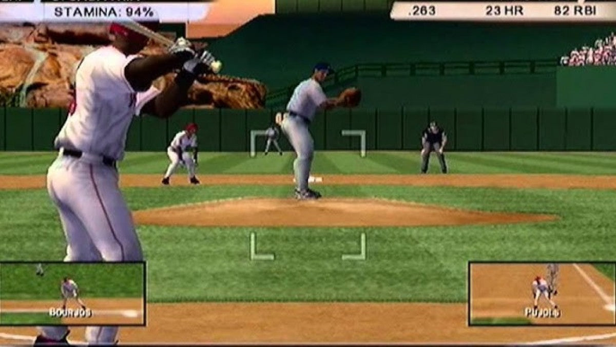 Major League Baseball 2K10 gameplay for PlayStation 2 (PS2) baseball video game. 