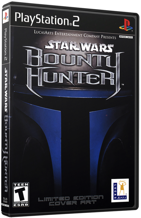 Star Wars: Bounty Hunter cover art for PlayStation 2 (PS2) video game