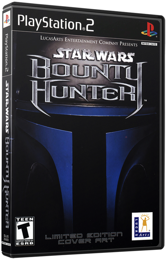 Star Wars: Bounty Hunter cover art for PlayStation 2 (PS2) video game
