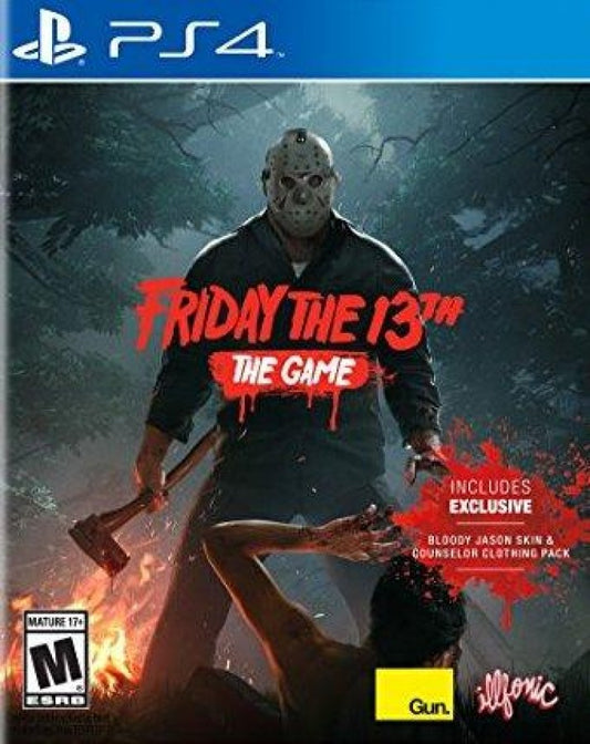 Friday the 13th – PlayStation 4 (PS4) cover art for video game for PS4