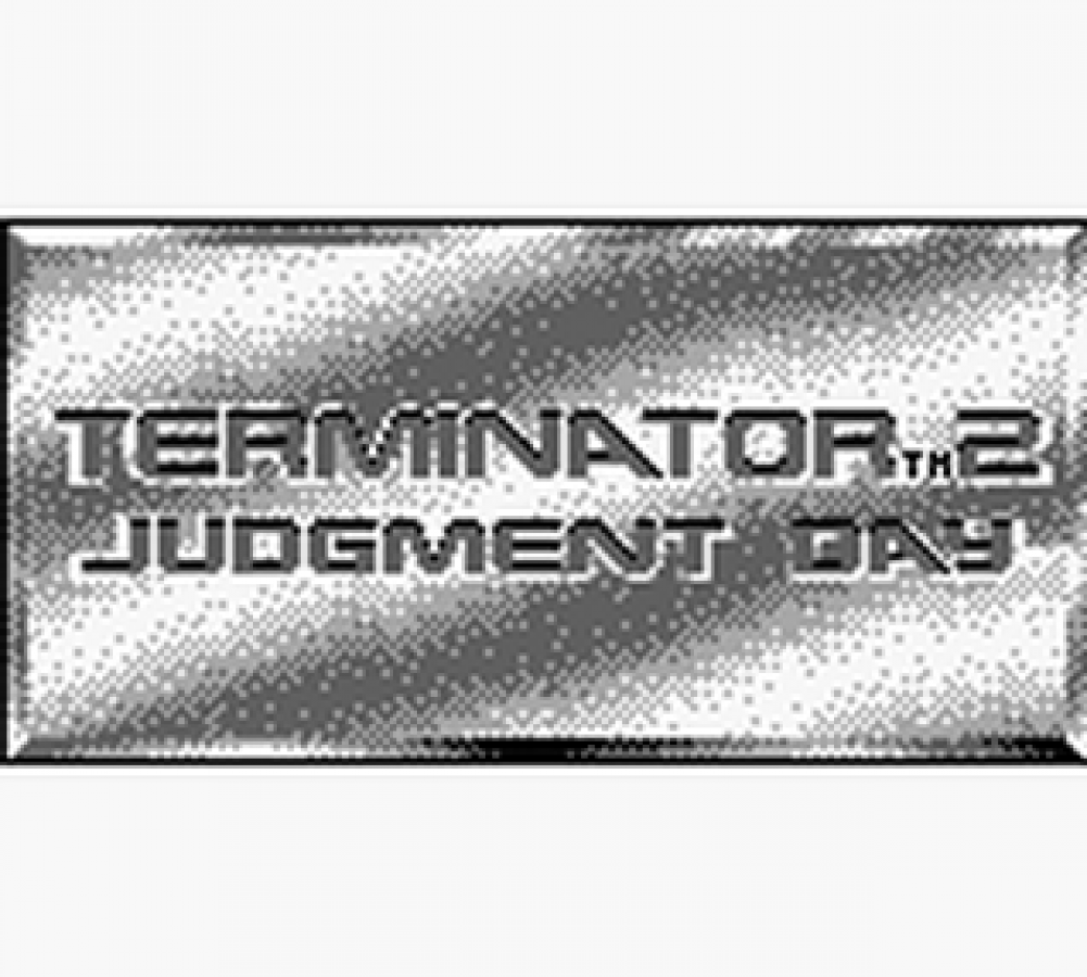 Terminator 2 Judgment Day Game Boy for retro video game enthusiasts featuring action shooter gameplay futuristic war against machines side scrolling combat missions sci fi adventure elements challenging enemy encounters based on the iconic Terminator franchise and collectible gaming appeal gameplay 