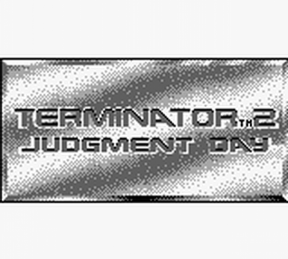 Terminator 2 Judgment Day Game Boy for retro video game enthusiasts featuring action shooter gameplay futuristic war against machines side scrolling combat missions sci fi adventure elements challenging enemy encounters based on the iconic Terminator franchise and collectible gaming appeal gameplay 